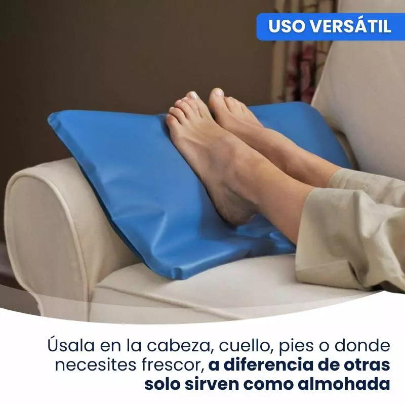 Almohadilla de Gel Auto-Refrigerante - Enfría en segundos donde más lo necesitas