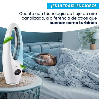 Ventilador de Torre sin Aspas - El más potente, seguro y silencioso del mercado