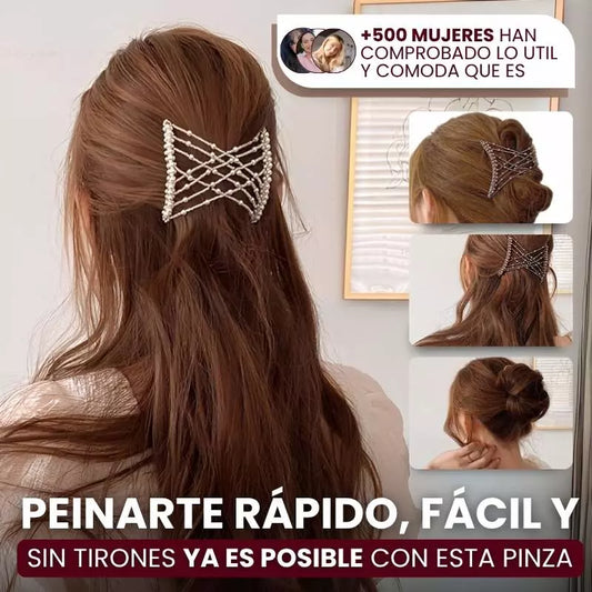 Pinza Elástica para el Cabello - Elegancia y Comodidad en Segundos