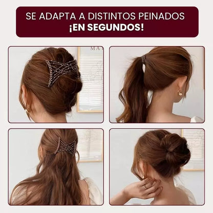 Pinza Elástica para el Cabello - Elegancia y Comodidad en Segundos