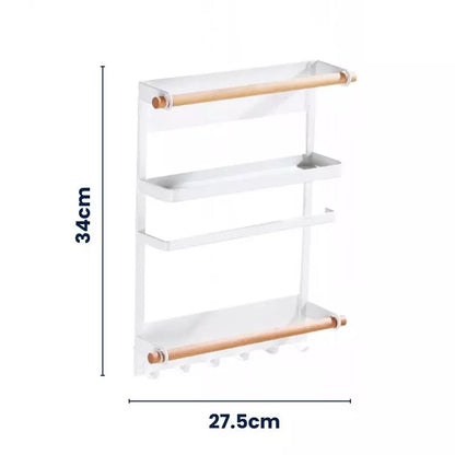 Organizador Magnético para Nevera - El único que no se cae, no se oxida y no te estorba