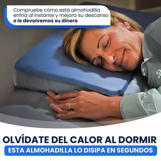 Almohadilla de Gel Auto-Refrigerante - Enfría en segundos donde más lo necesitas