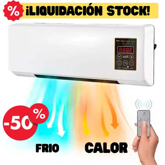Calentador Eléctrico de Pared con Calor Inmediato para el Hogar (Frío y Calor)