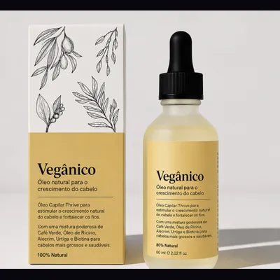 LUXÉVIA Hair Elixir™ | Tratamento Botânico Premium para Cabelos Mais Fortes